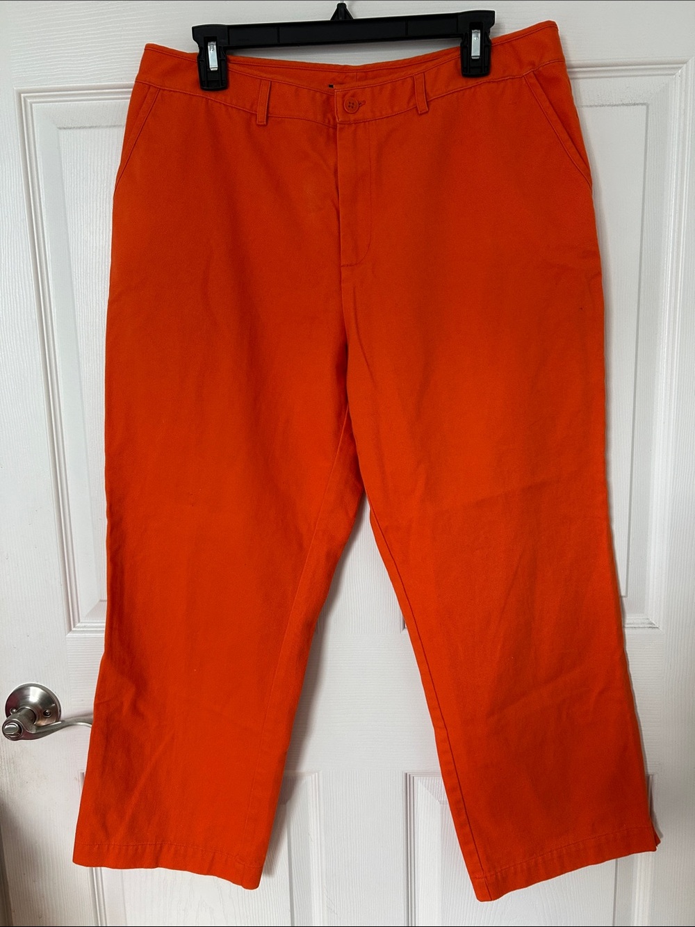 Ralph Lauren Orange Woman Pants, Size 14, Never Used.